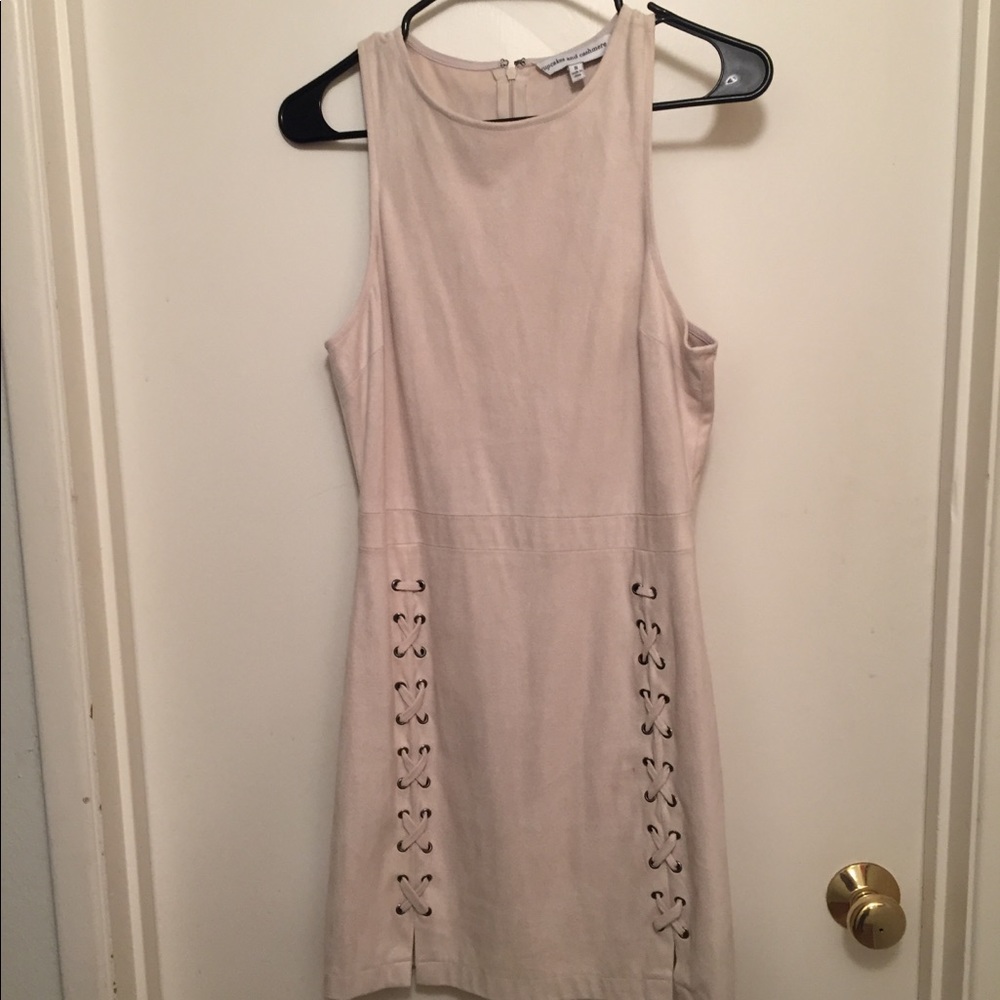 Cupcakes and Cashmere Faux Suede Dress